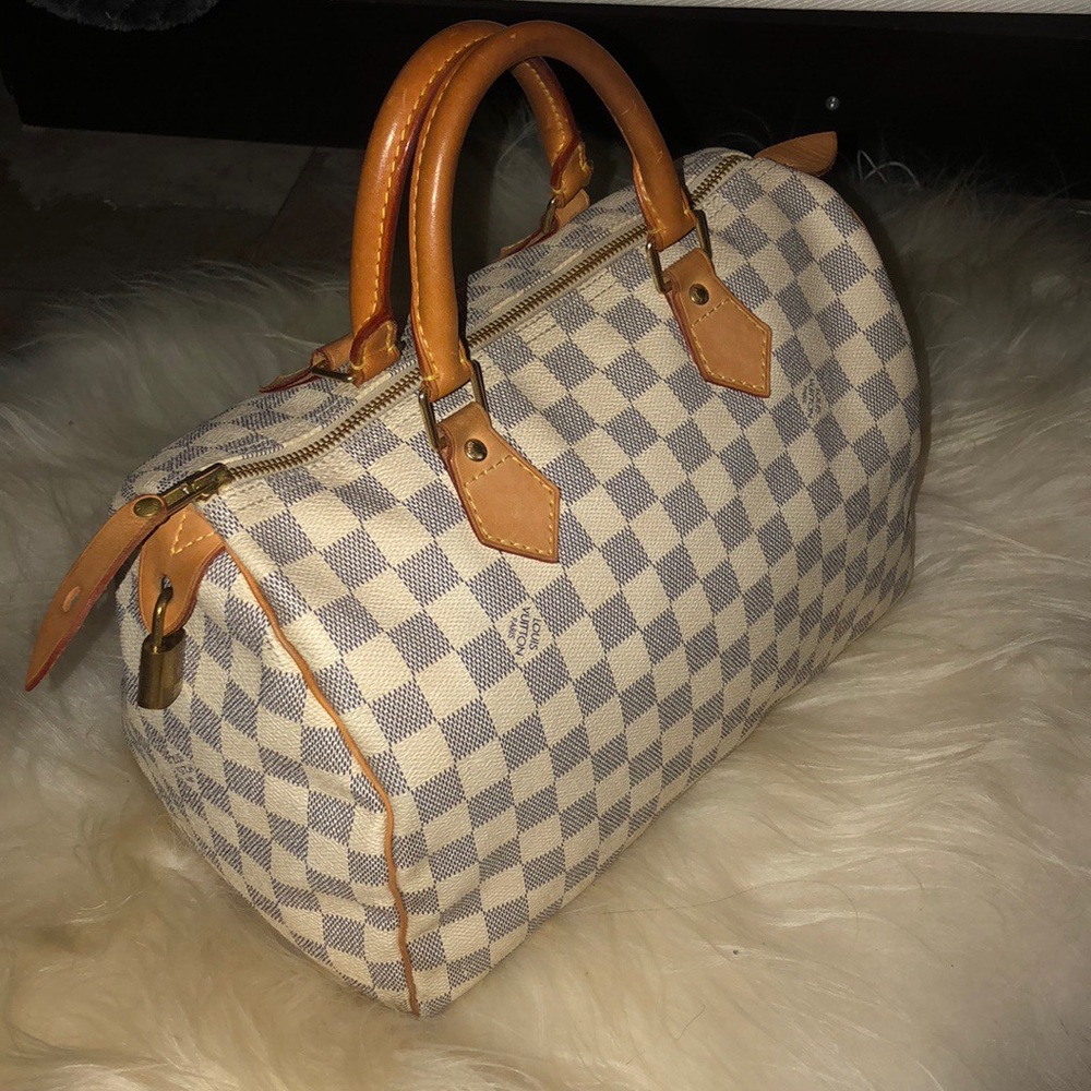 Louis Vuitton Damier Azur Canvas Speedy 30